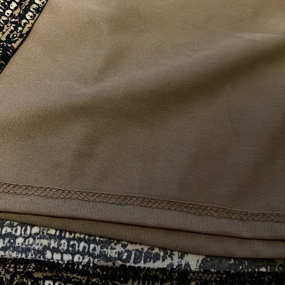 Nine West animal print fully lined pullover dress. Like new! - Picture 4 of 6